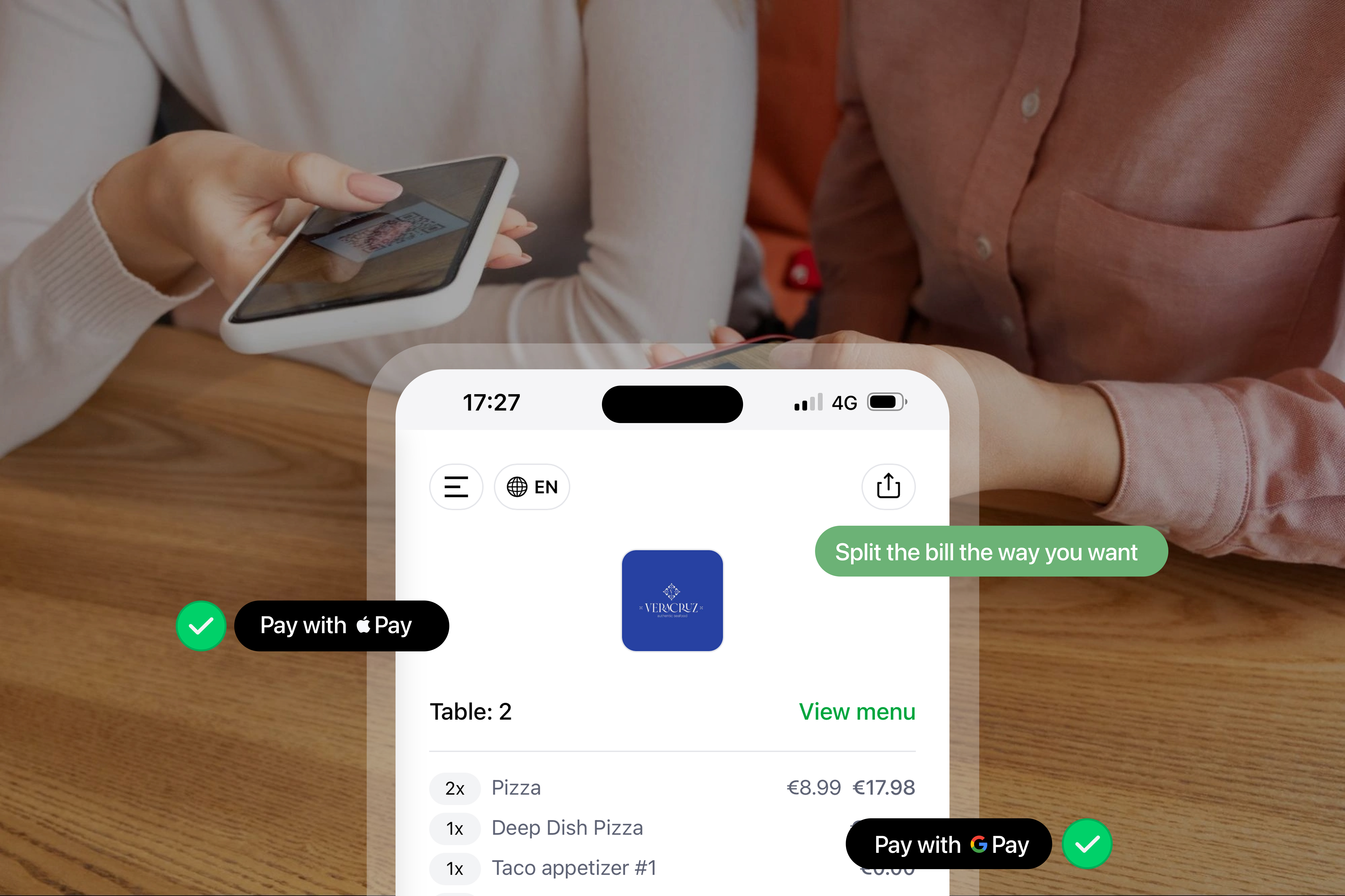TableMint Scan & Pay Solution